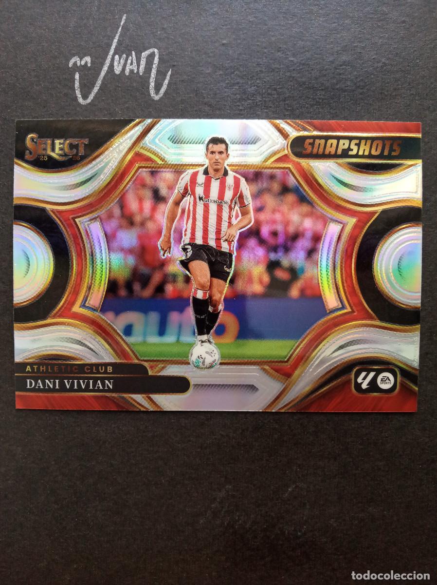 Football Stickers: 22 SNAPSHOTS SILVER PRIZM VIVIAN ATHLETIC CLUB BILBAO ⚽ PANINI &reg; SELECT LIGA 2025 2026 25 26 NUEVO