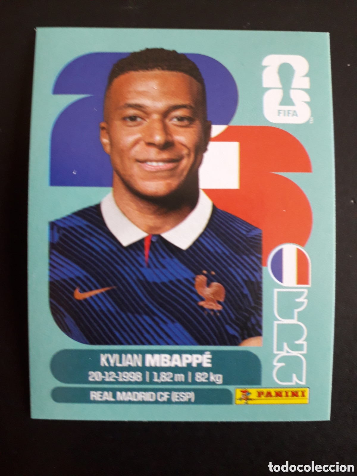 Cromos de f&uacute;tbol: MBAPP&Eacute; FRANCIA FRA 20 MUNDIAL F&Uacute;TBOL 2026 FIFA WORLD CUP PANINI SIN PEGAR PEDIDO M&Iacute;NIMO 3&euro;