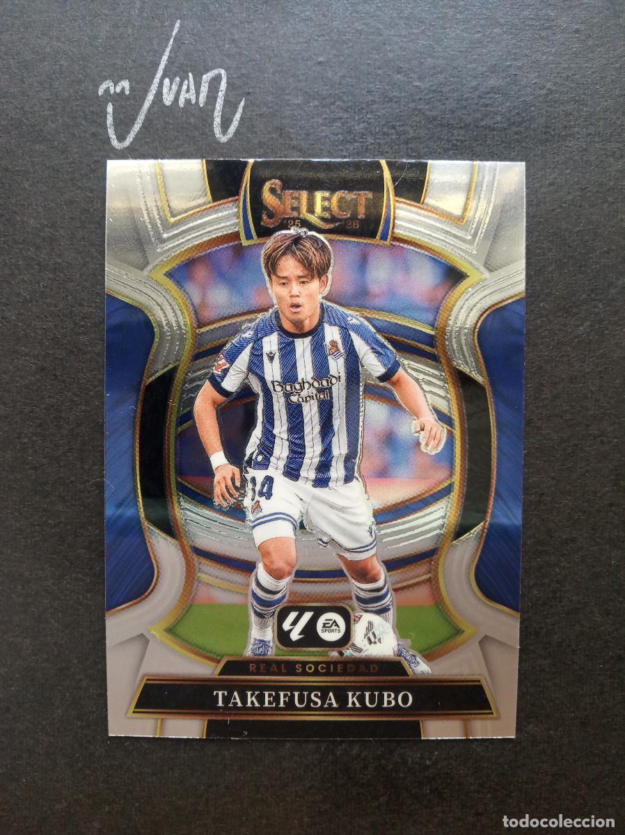 Football Stickers: N&ordm; 54 TAKEFUSA KUBO REAL SOCIEDAD JAPON MUNDIAL JAPAN ⚽ PANINI &reg; SELECT LIGA 2025 2026 25 26 NUEVO