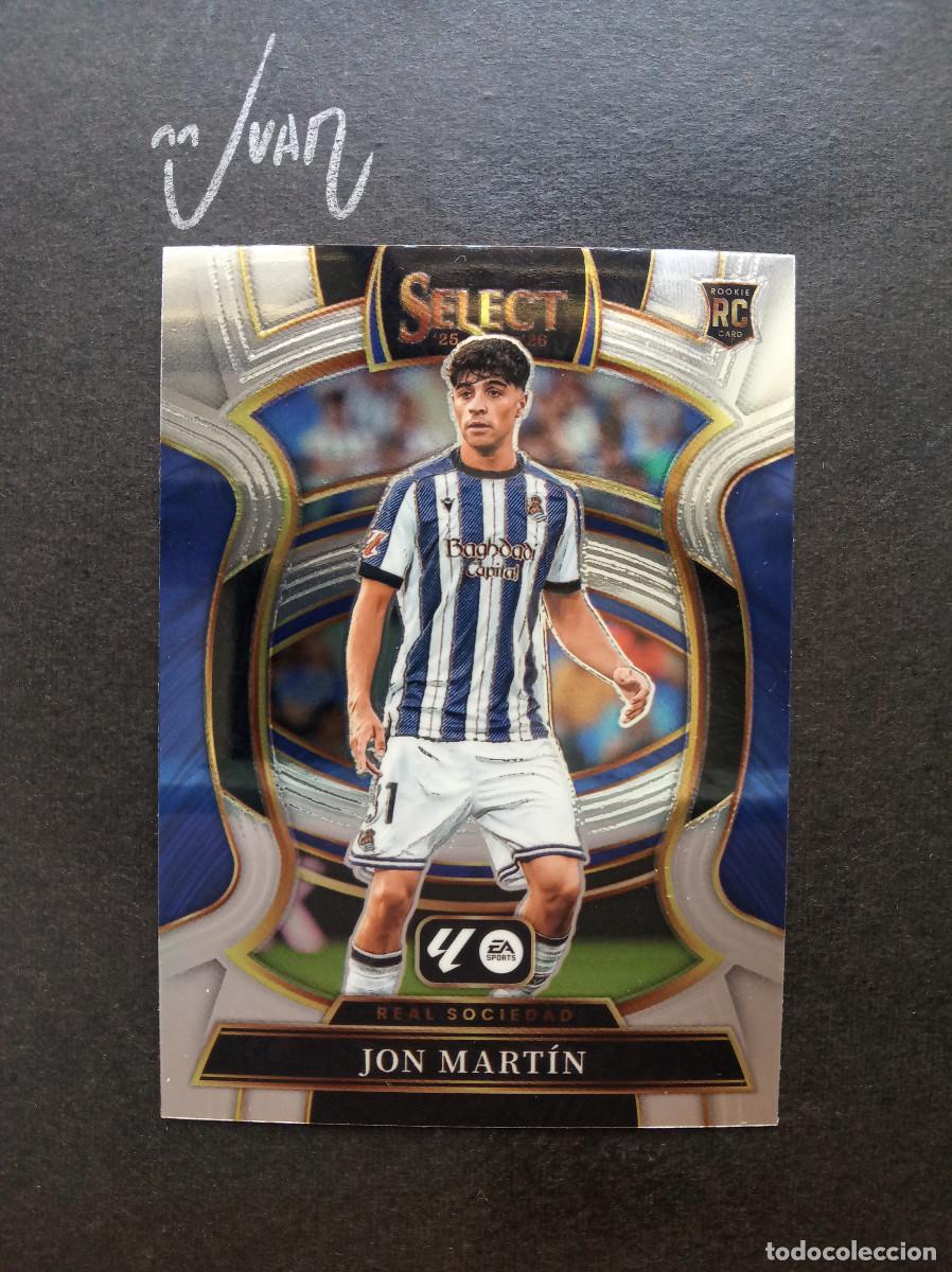 Fu&szlig;ball-Sticker: N&ordm; 51 ROOKIE JON MARTIN REAL SOCIEDAD ESPA&Ntilde;A MUNDIAL ⚽ PANINI &reg; SELECT LIGA 2025 2026 25 26 NUEVO