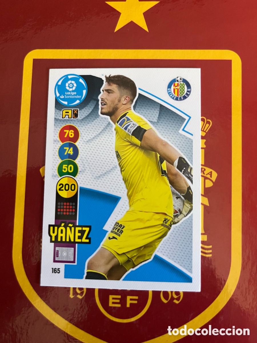 Fu&szlig;ball-Sticker: 165 Y&Aacute;&Ntilde;EZ ADRENALYN 2020 2021 20 21 GETAFE