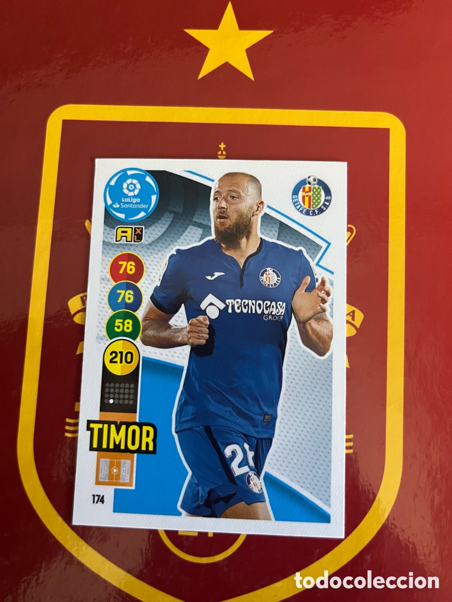Fu&szlig;ball-Sticker: 174 TIMOR ADRENALYN 2020 2021 20 21 GETAFE