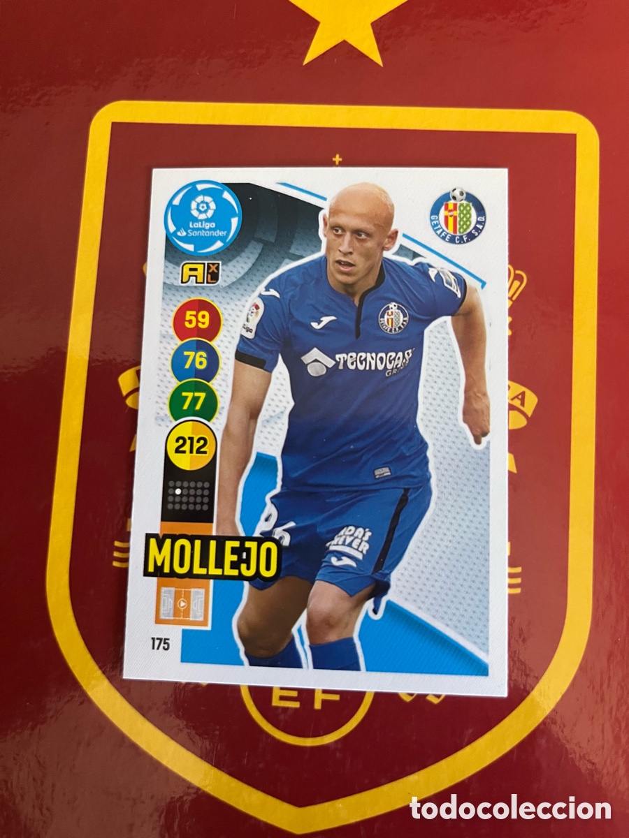 Fu&szlig;ball-Sticker: 175 MOLLEJO ADRENALYN 2020 2021 20 21 GETAFE