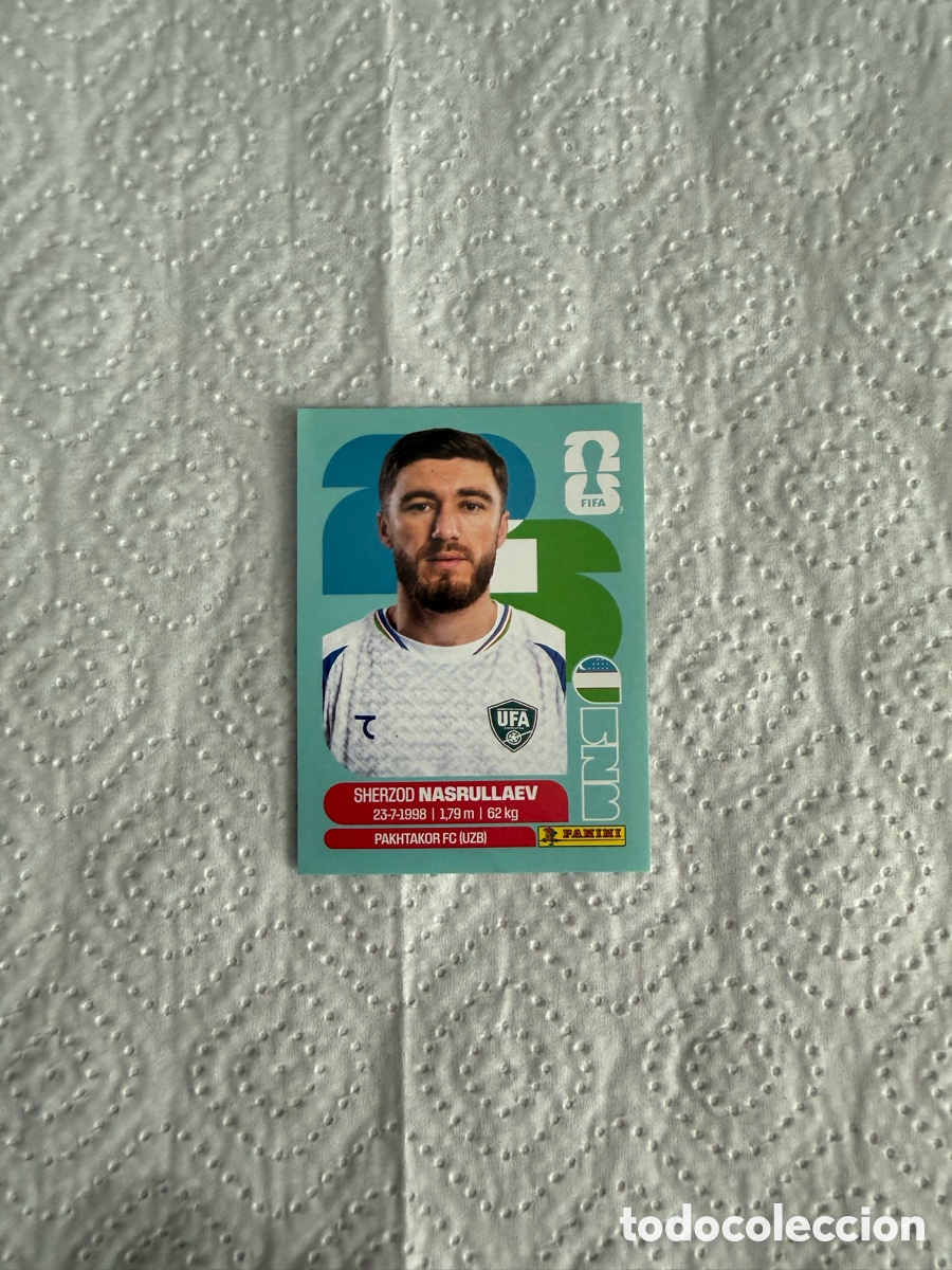 Figurine di Calcio: UZB 4 SHERZOD NASRULLAEV UZB4 UZBEKISTAN FIFA WORLD CUP MUNDIAL 2026 26 PANINI