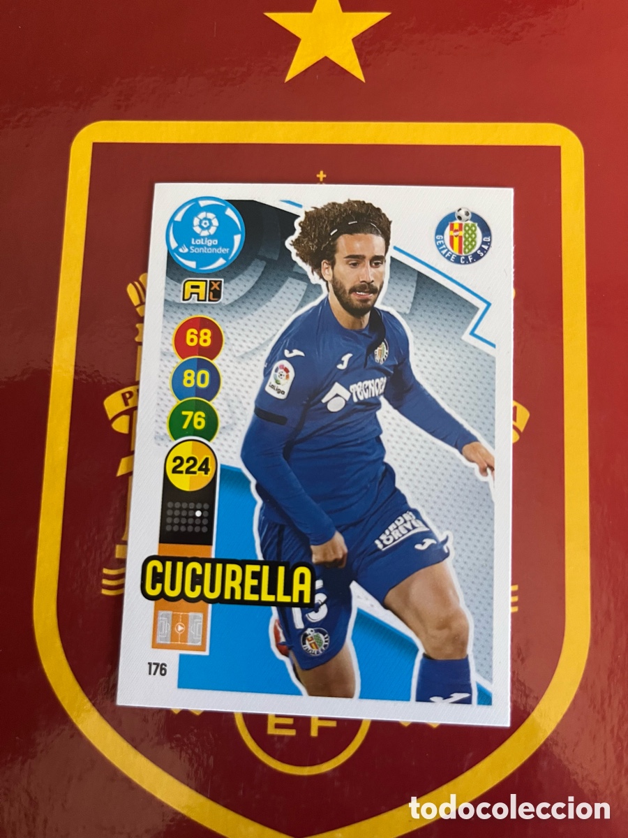 Football Stickers: 176 CUCURELLA ADRENALYN 2020 2021 20 21 GETAFE