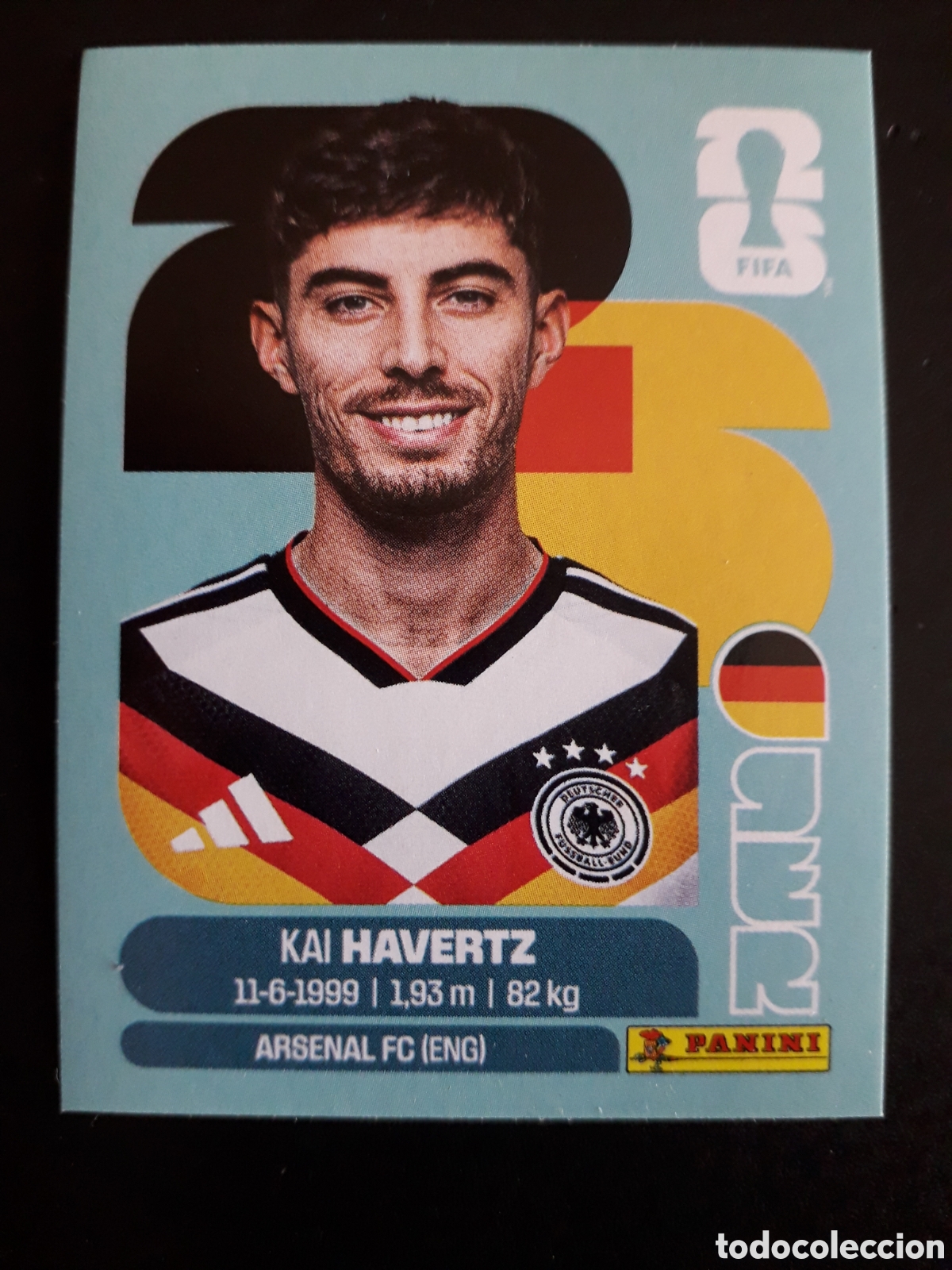 Football Stickers: HAVERTZ ALEMANIA GER 17 MUNDIAL F&Uacute;TBOL 2026 FIFA WORLD CUP PANINI SIN PEGAR PEDIDO M&Iacute;NIMO 3&euro;
