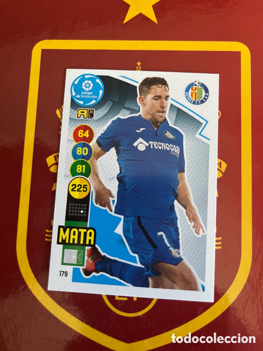 Cartes &agrave; collectionner de Football: 179 MATA ADRENALYN 2020 2021 20 21 GETAFE