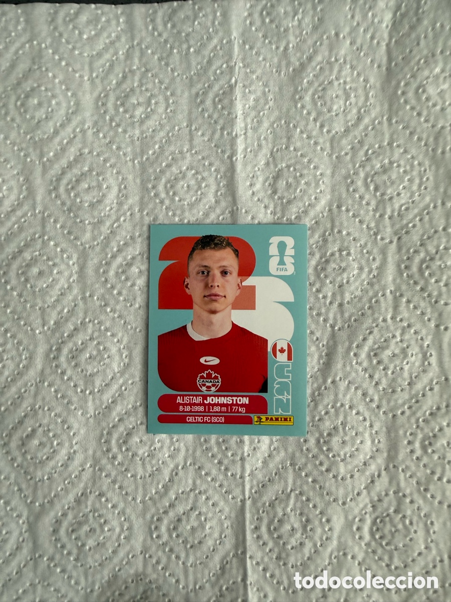Figurine di Calcio: CAN4 ALISTAR JOHNSTON CANADA CAN MUNDIAL FIFA WORLD CUP 2026 STICKER PANINI