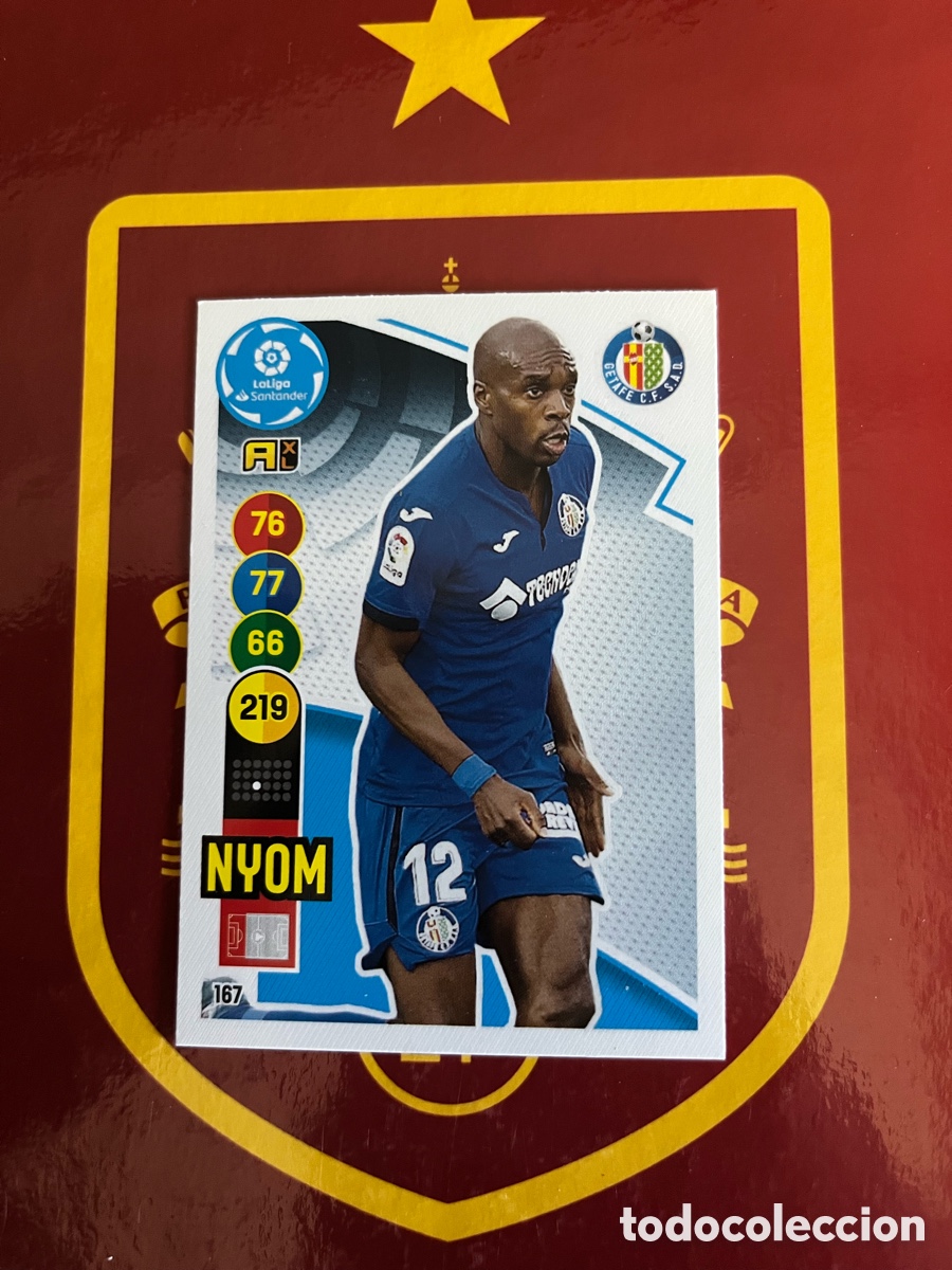 Cromos de Futebol: 167 NYOM ADRENALYN 2020 2021 20 21 GETAFE