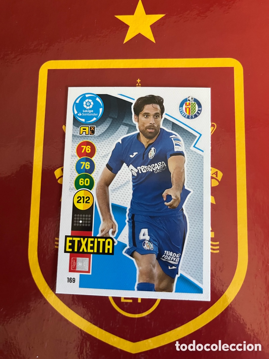 Cromos de Futebol: 169 ETXEITA ADRENALYN 2020 2021 20 21 GETAFE