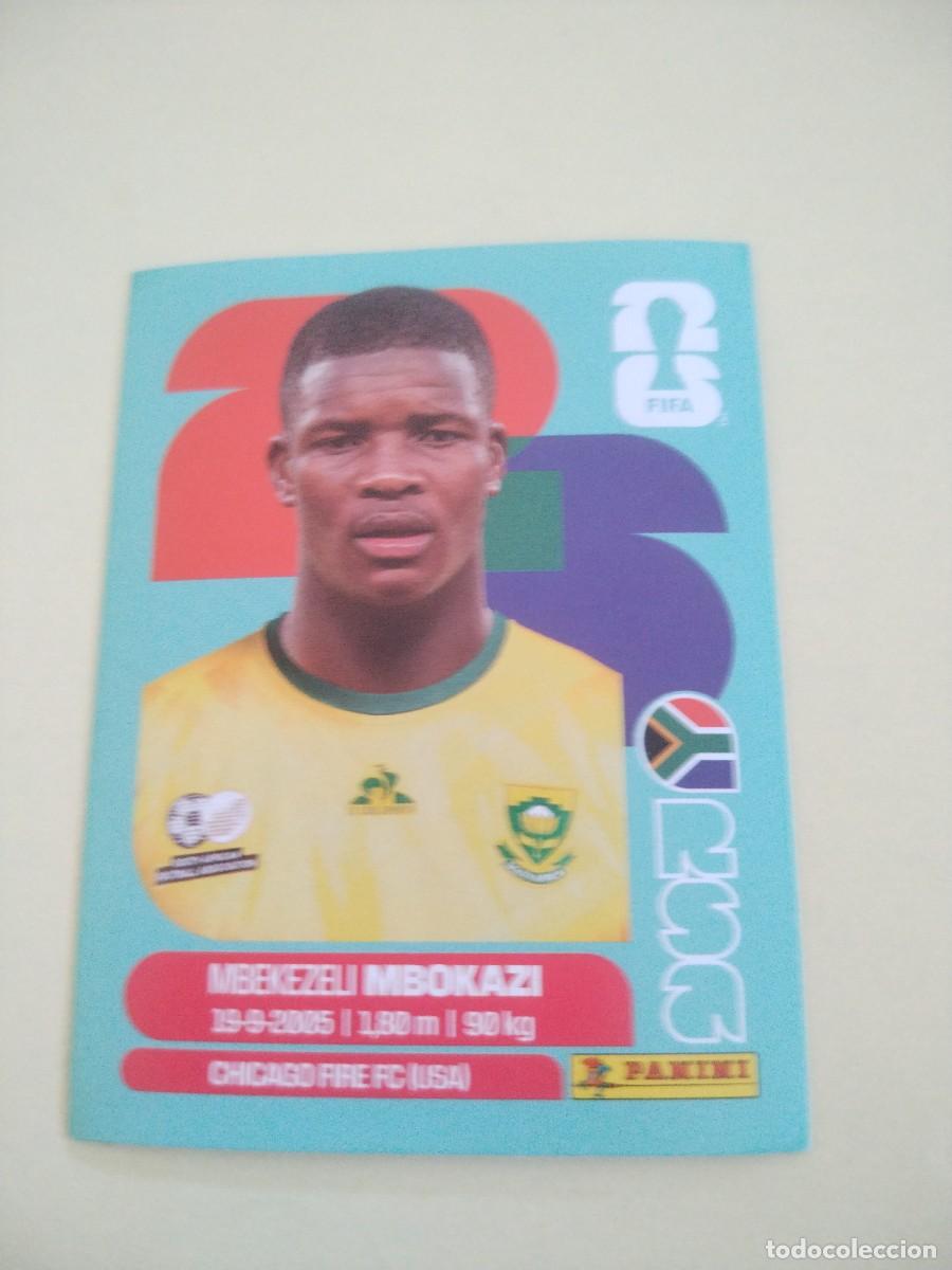 Cromos de f&uacute;tbol: CROMO MUNDIAL 2026 - SUDAFRICA RSA 6