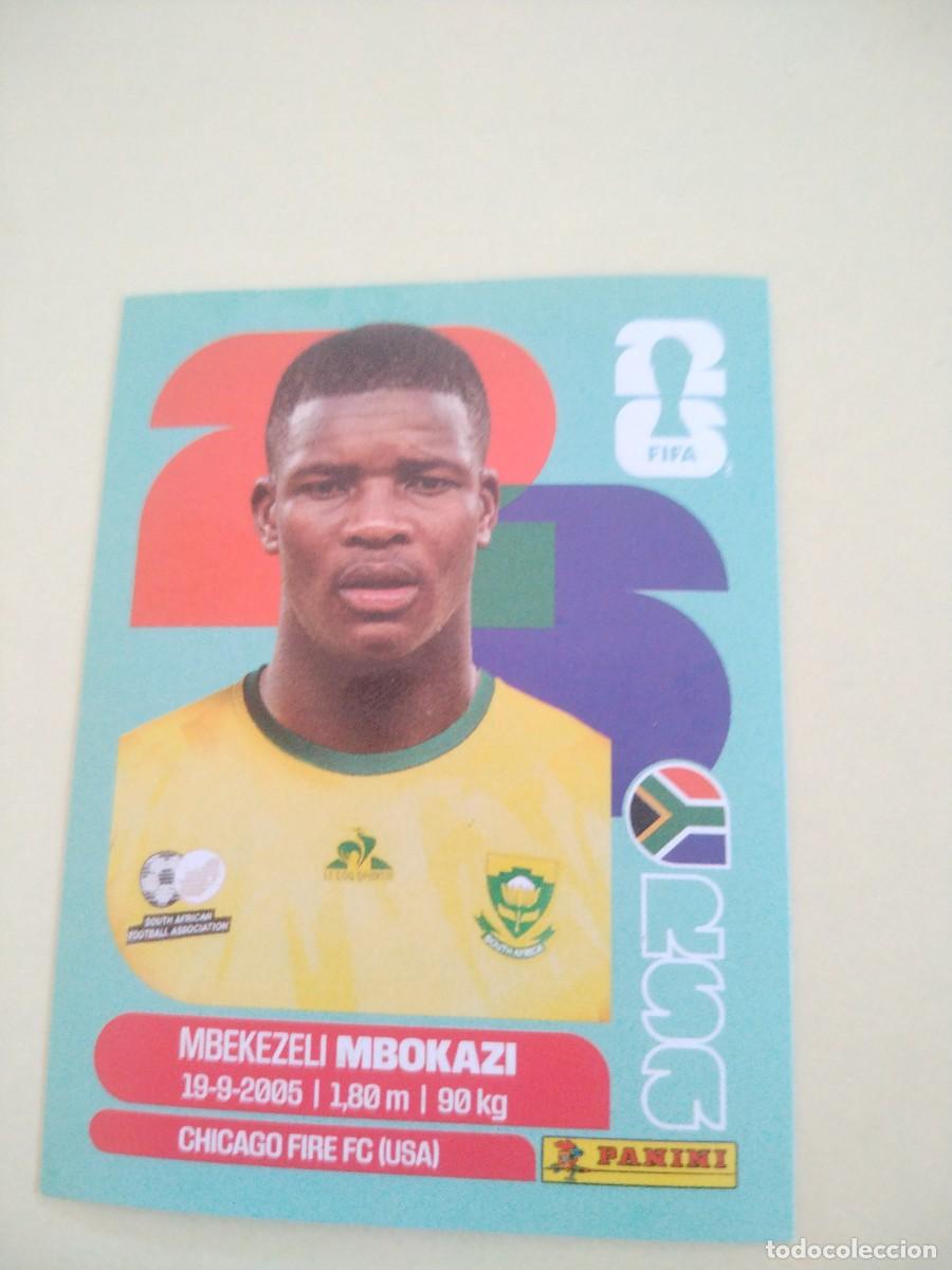 Cromos de f&uacute;tbol: CROMO MUNDIAL 2026 - SUDAFRICA RSA 6