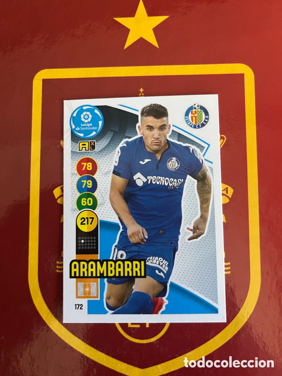 Cromos de f&uacute;tbol: 172 ARAMBARRI ADRENALYN 2020 2021 20 21 GETAFE