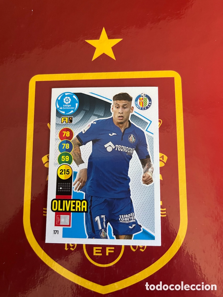 Cromos de f&uacute;tbol: 171 OLIVERA ADRENALYN 2020 2021 20 21 GETAFE
