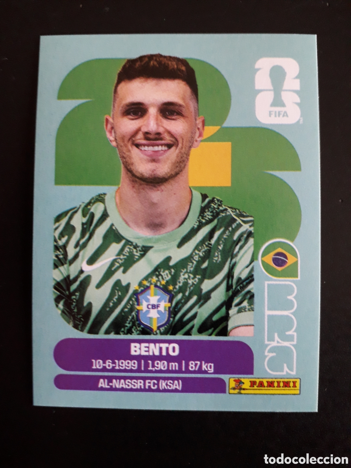 Cromos de f&uacute;tbol: BENTO BRASIL BRA 3 MUNDIAL F&Uacute;TBOL 2026 FIFA WORLD CUP PANINI SIN PEGAR PEDIDO M&Iacute;NIMO 3&euro;