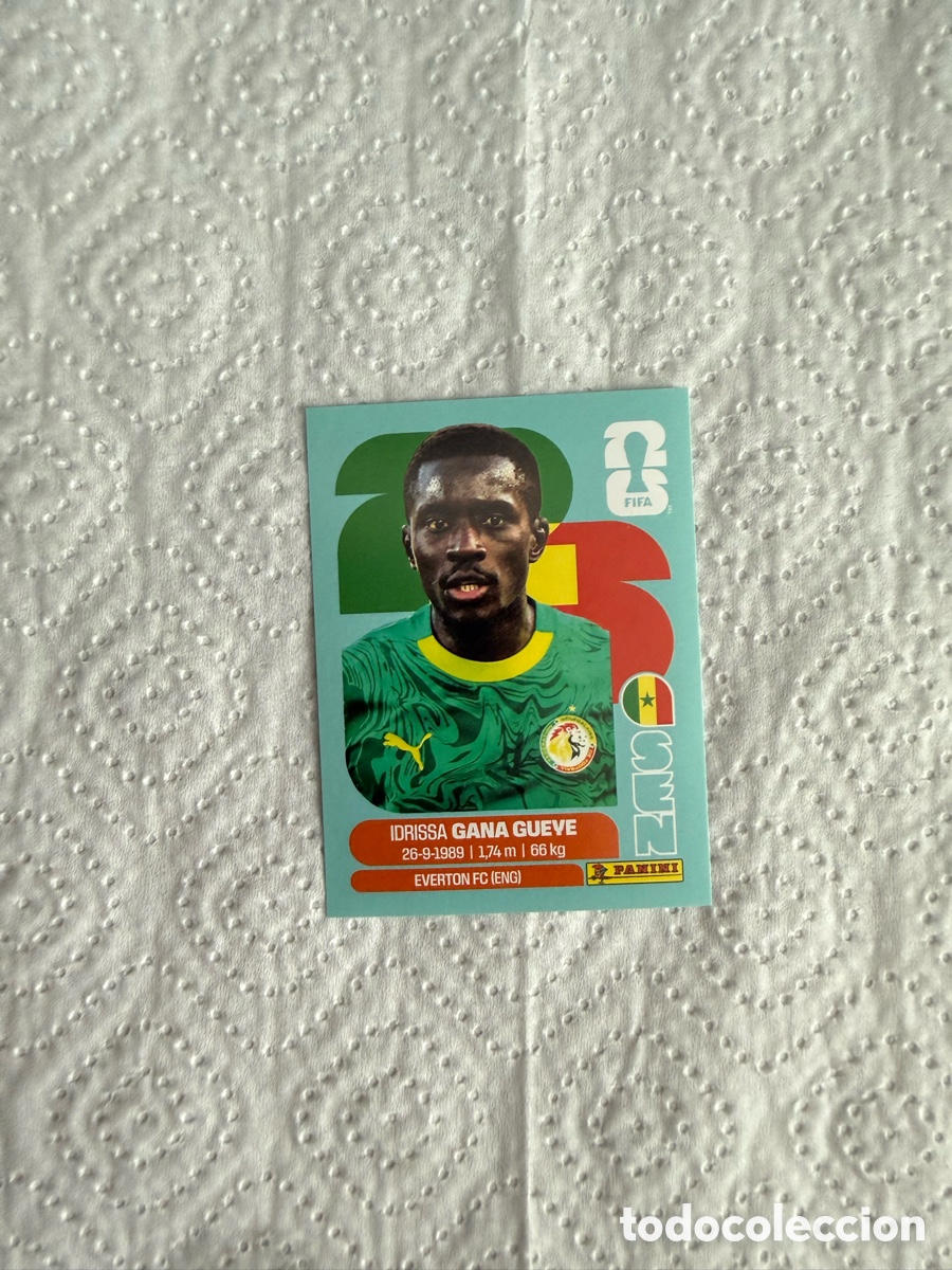 Cromos de f&uacute;tbol: GANA GUEYE SENEGAL SEN 9 MUNDIAL F&Uacute;TBOL 2026 FIFA WORLD CUP PANINI SIN PEGAR MUNDIAL
