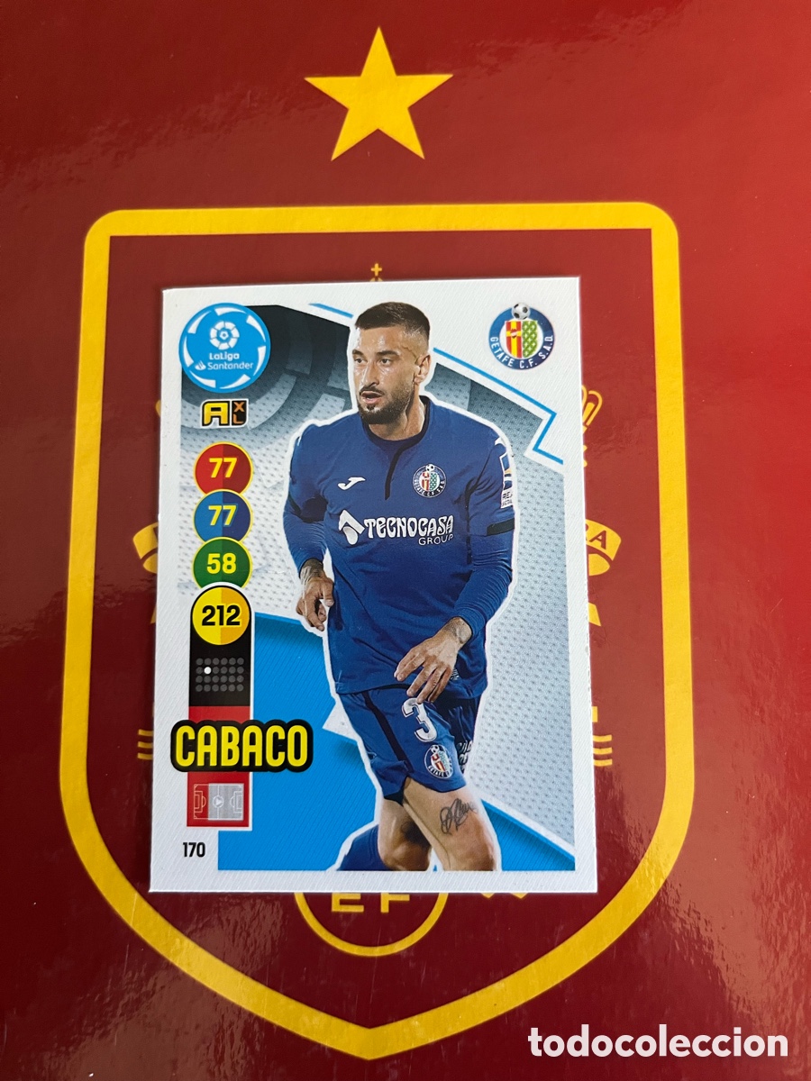 Cromos de f&uacute;tbol: 270 CABACO ADRENALYN 2020 2021 20 21 GETAFE