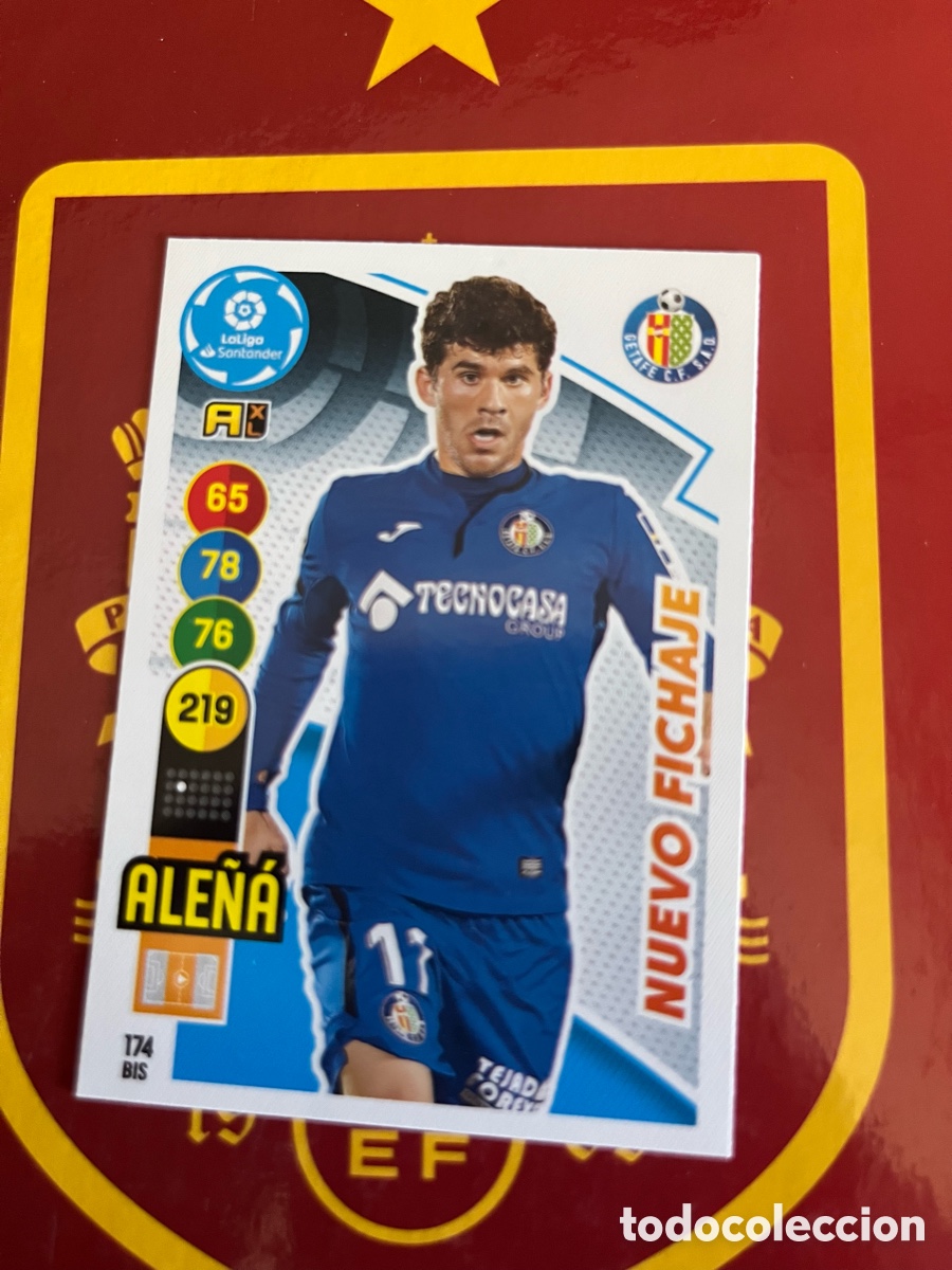 Cromos de f&uacute;tbol: 174 BIS ALE&Ntilde;&Aacute; NUEVO FICHAJE ADRENALYN 2020 2021 20 21 GETAFE