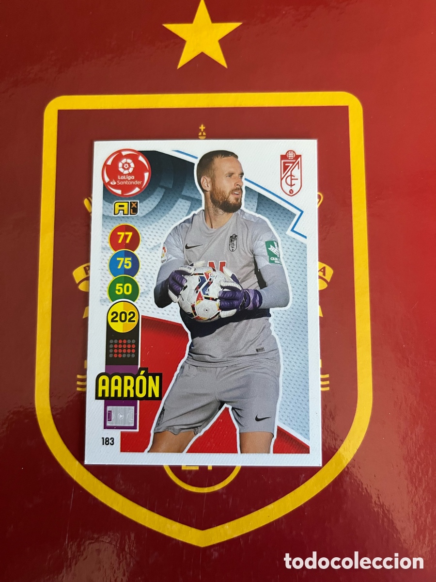 Cromos de f&uacute;tbol: 183 AAR&Oacute;N ADRENALYN 2020 2021 20 21 GRANADA CF
