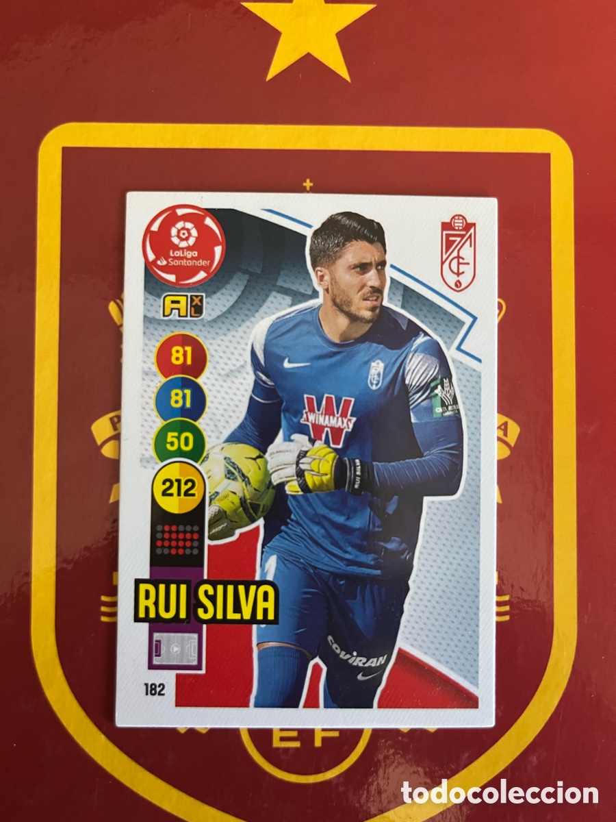 Cromos de f&uacute;tbol: 182 RUI SILVA ADRENALYN 2020 2021 20 21 GRANADA CF