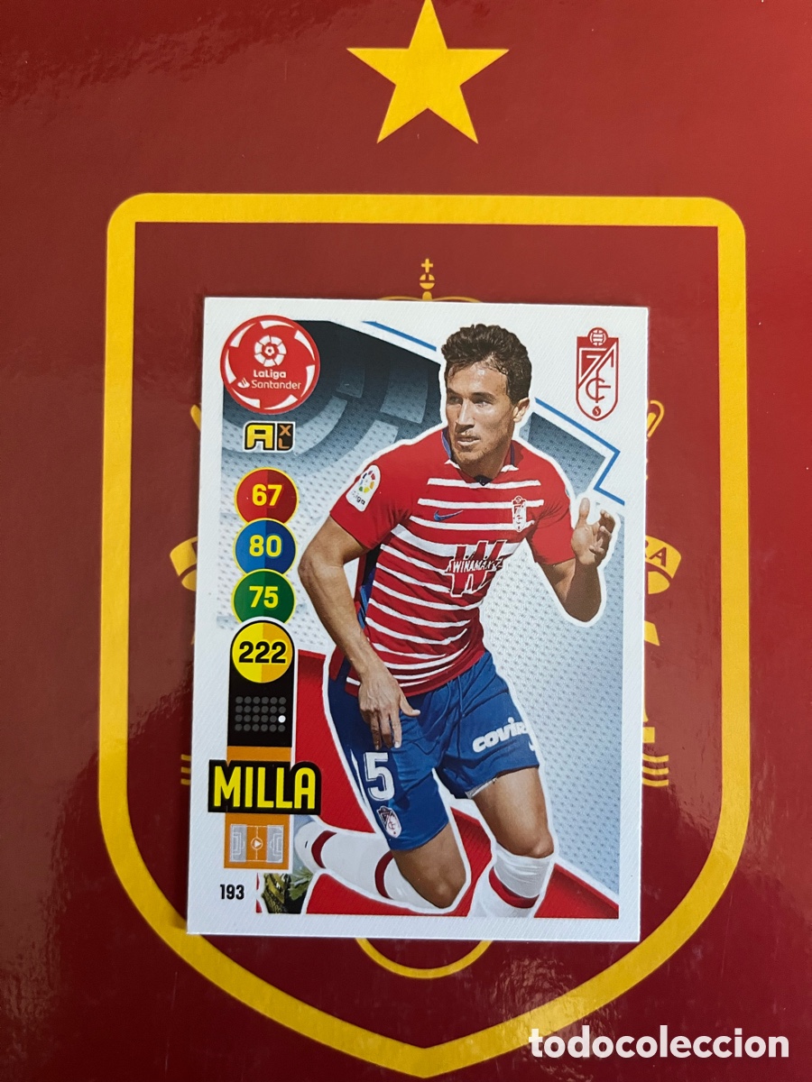 Cromos de f&uacute;tbol: 193 MILLA ADRENALYN 2020 2021 20 21 GRANADA CF