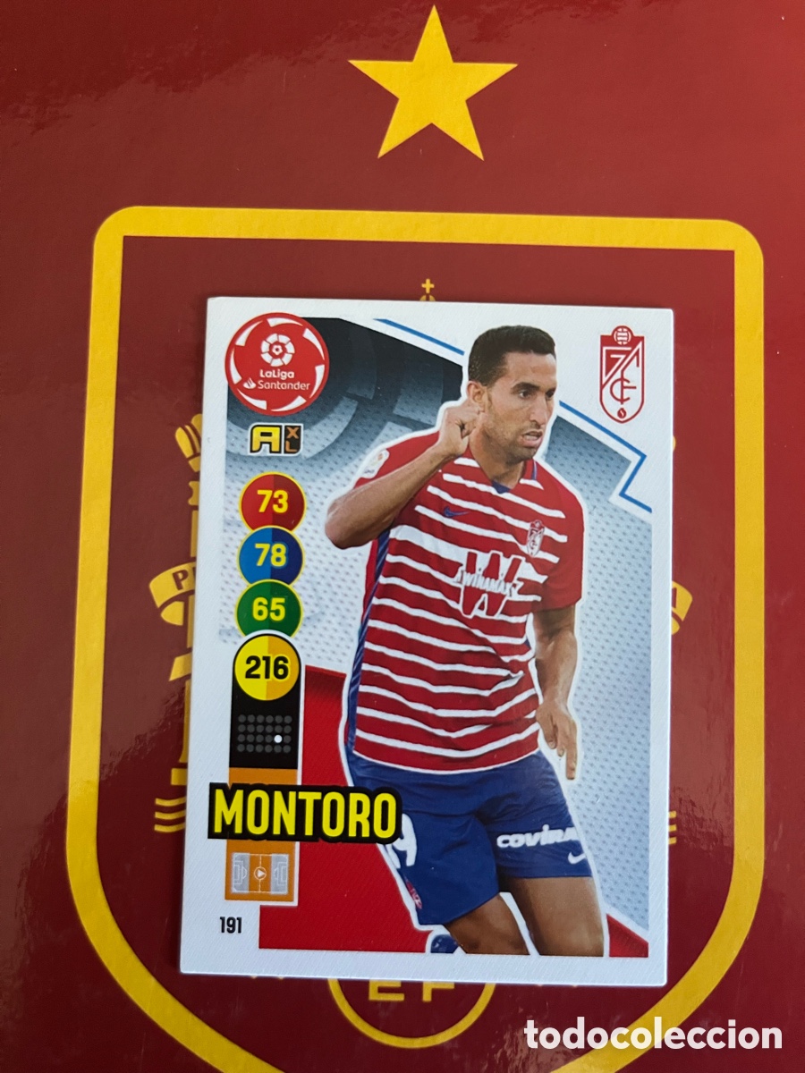Cromos de f&uacute;tbol: 191 MONTORO ADRENALYN 2020 2021 20 21 GRANADA CF
