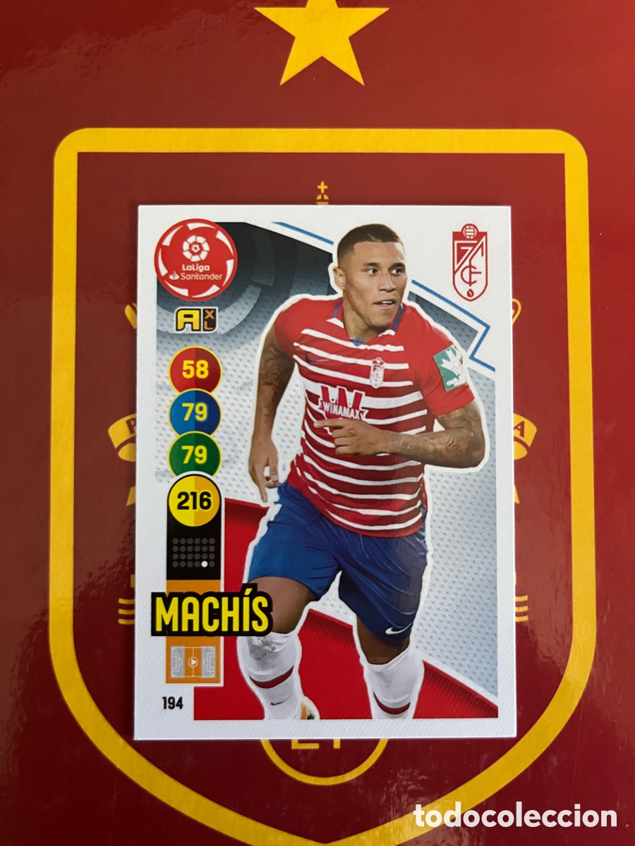 Cromos de f&uacute;tbol: 194 MACH&Iacute;S ADRENALYN 2020 2021 20 21 GRANADA CF