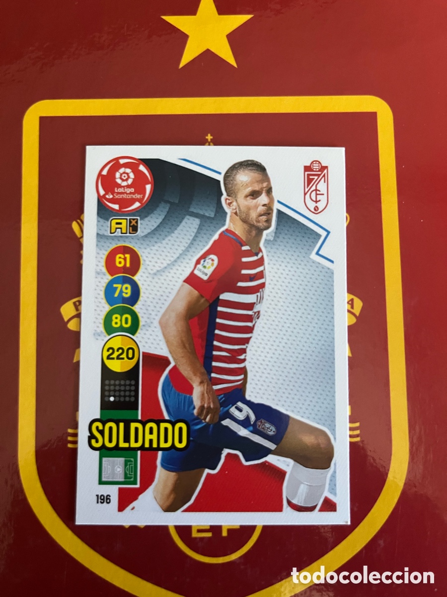 Cromos de f&uacute;tbol: 196 SOLDADO ADRENALYN 2020 2021 20 21 GRANADA CF