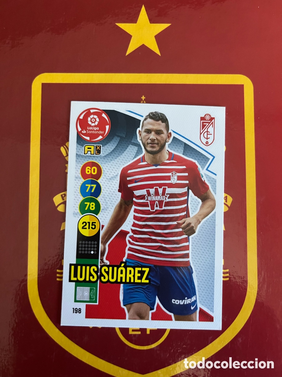 Cromos de f&uacute;tbol: 198 LUIS SU&Aacute;REZ ADRENALYN 2020 2021 20 21 GRANADA CF