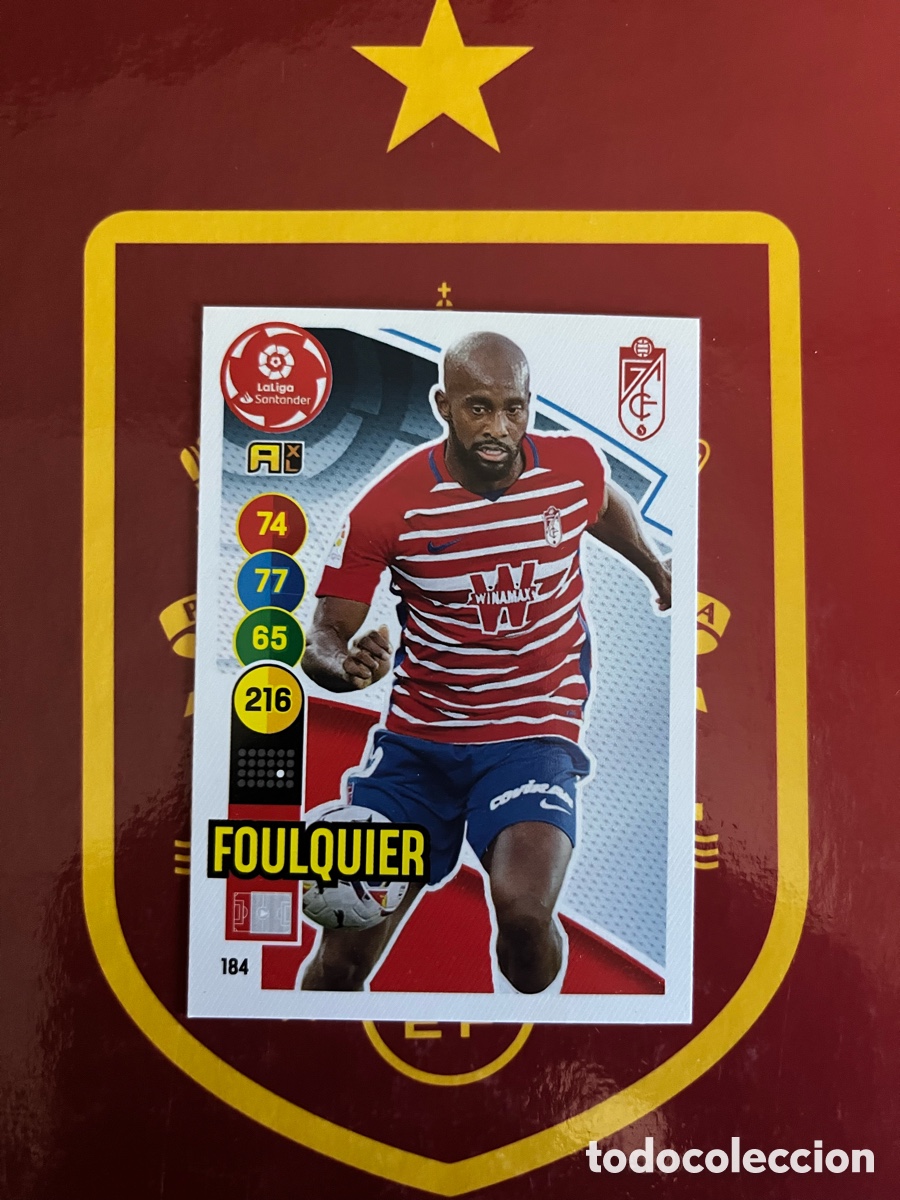 Cromos de Futebol: 184 FOULQUIER ADRENALYN 2020 2021 20 21 GRANADA CF