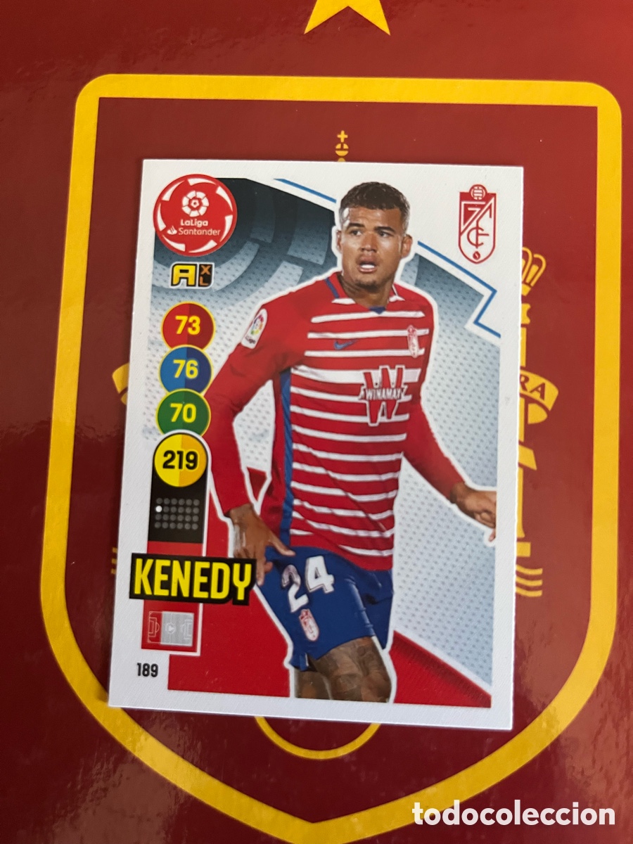 Cromos de f&uacute;tbol: 189 KENEDY ADRENALYN 2020 2021 20 21 GRANADA CF