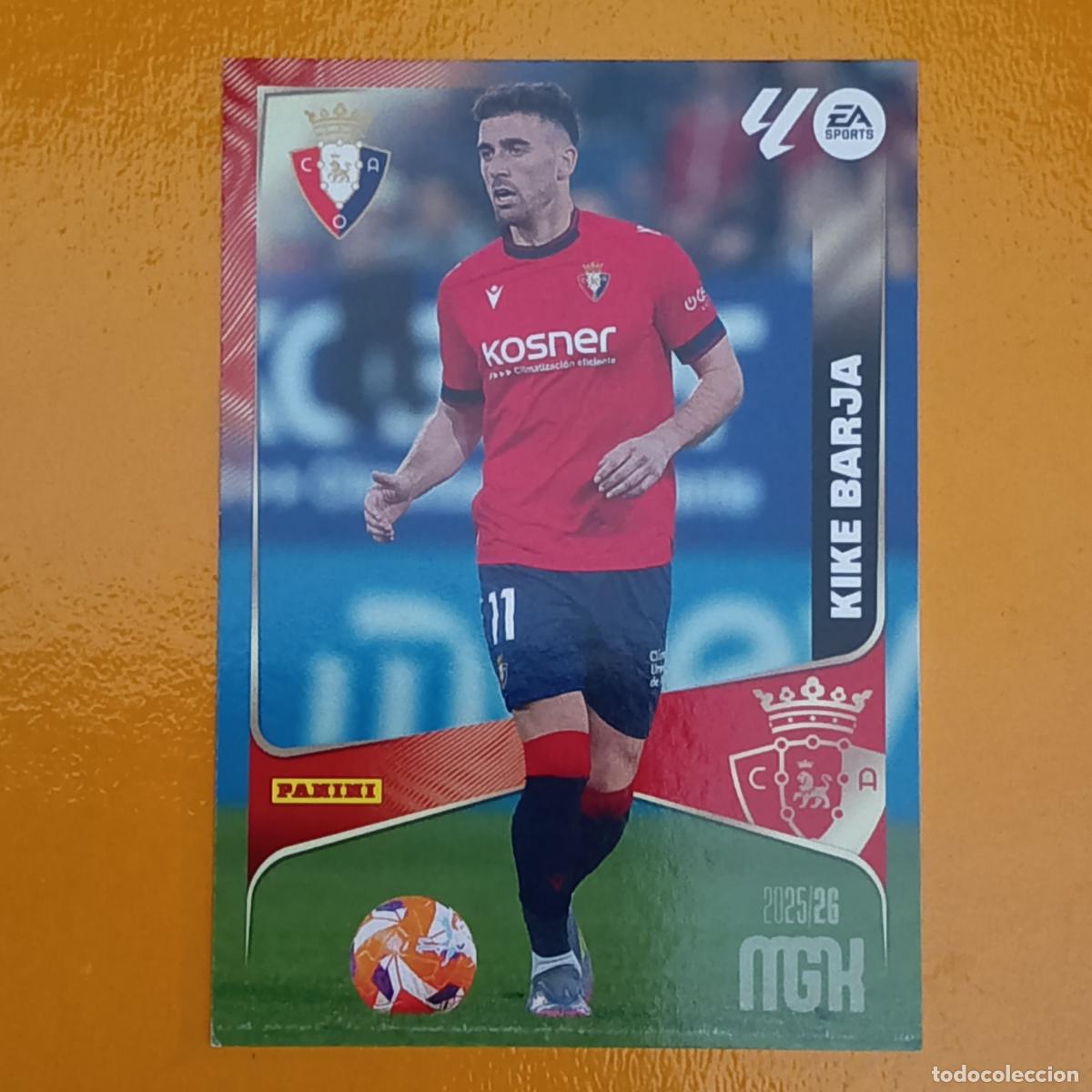 Cromos de f&uacute;tbol: 268 KIKE BARJA. C. AT OSASUNA. MEGACRACKS 2025-26. PANINI