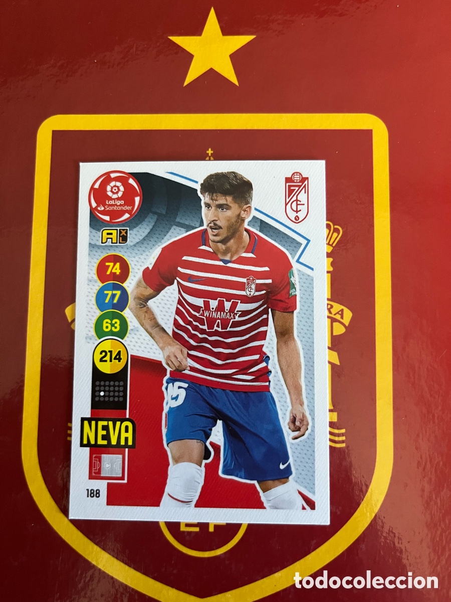 Cromos de f&uacute;tbol: 188 NEVA ADRENALYN 2020 2021 20 21 GRANADA CF