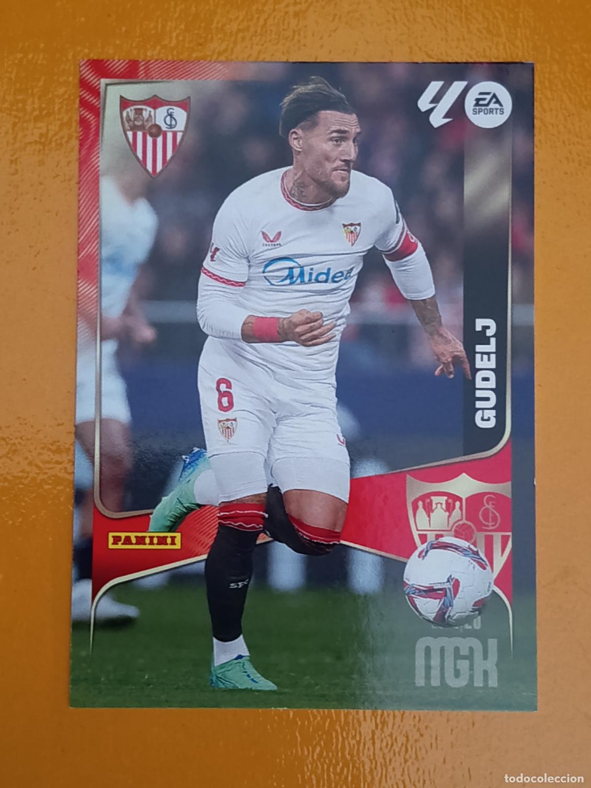 Football Stickers: 334 GUDELJ. SEVILLA F.C. MEGACRACKS 2025-26. PANINI