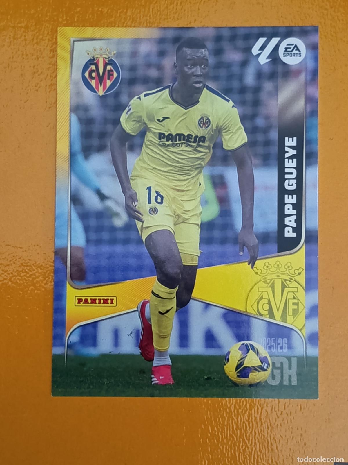 Cromos de f&uacute;tbol: 370 PAPE GUEYE. VILLARREAL C.F. MEGACRACKS 2025-26. PANINI