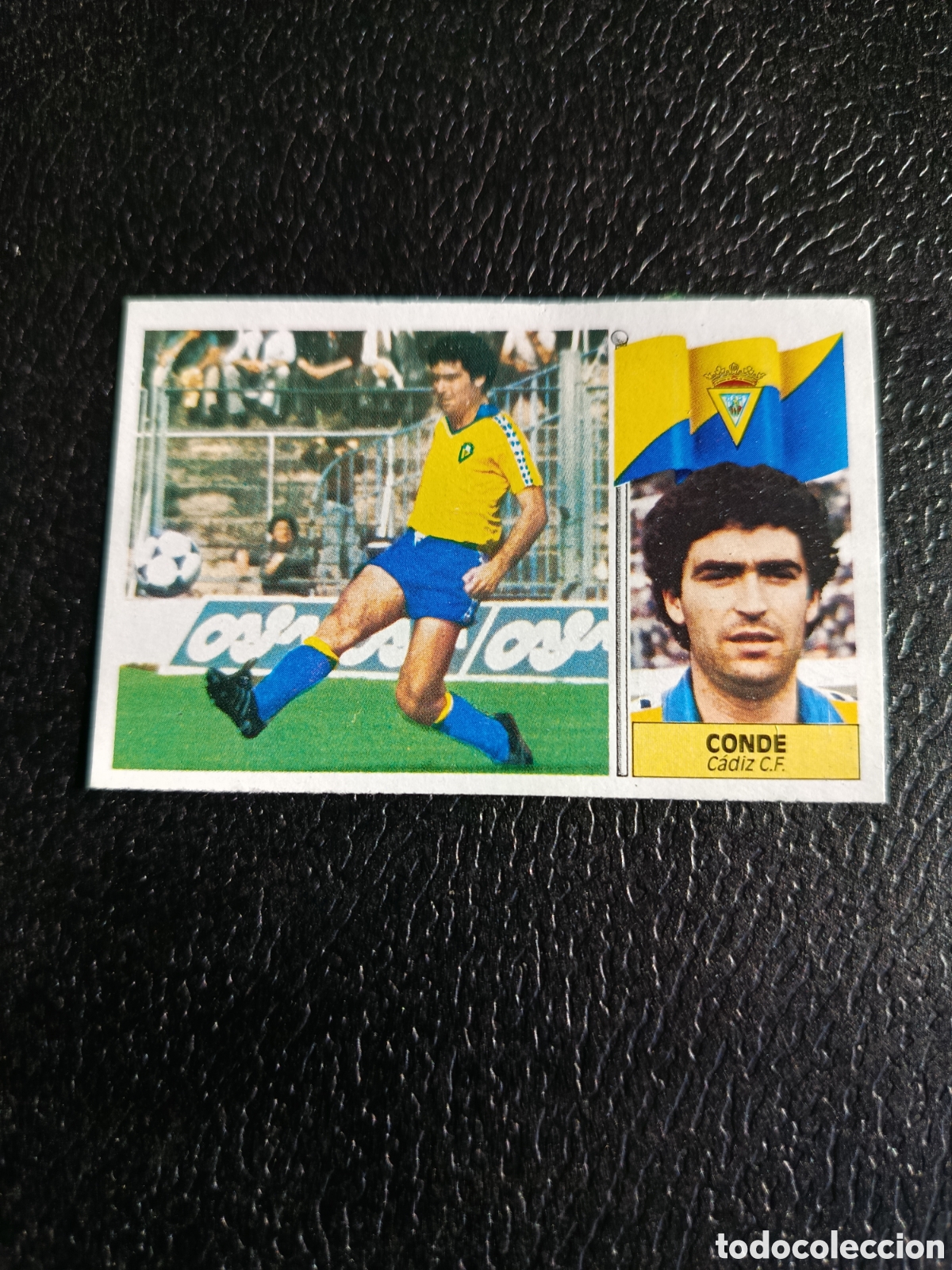 Cromos de Futebol: CONDE CADIZ FICHAJE 37 LIGA ESTE 1986/87 86 87 DESPEGADO