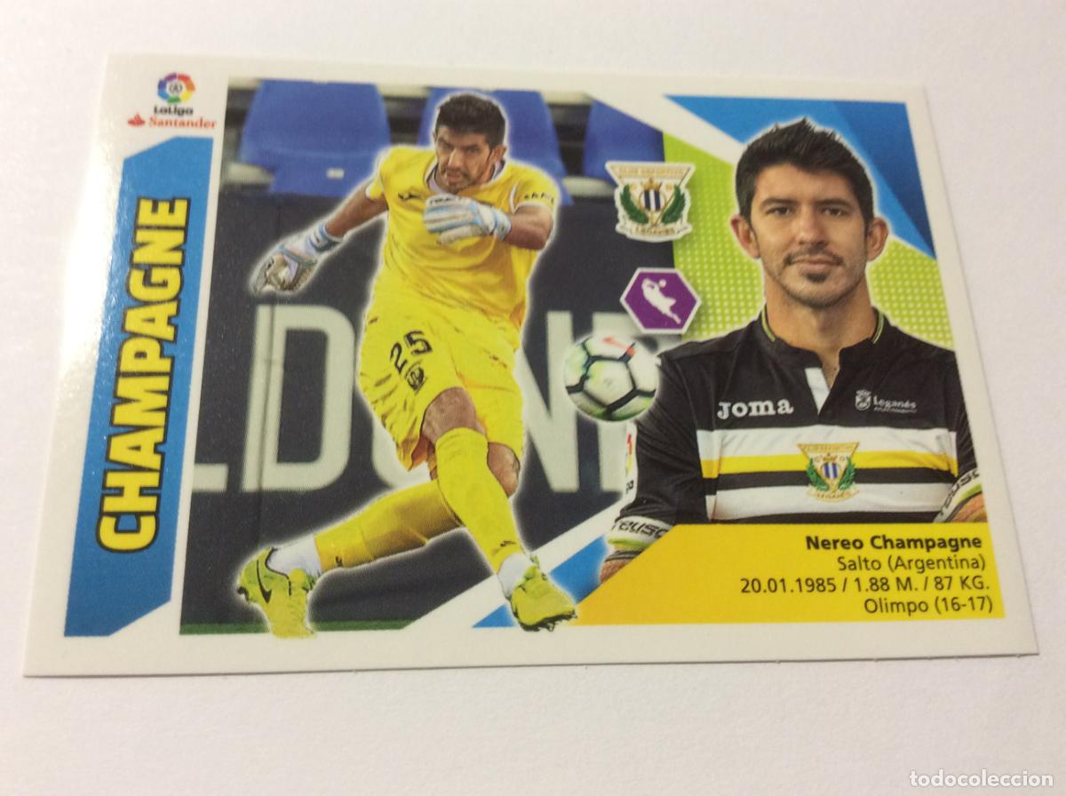 Cromos de Futebol: Champagne COLOCA 2 BIS CD Legan&eacute;s Liga Este 2017 2018 17 18 Panini