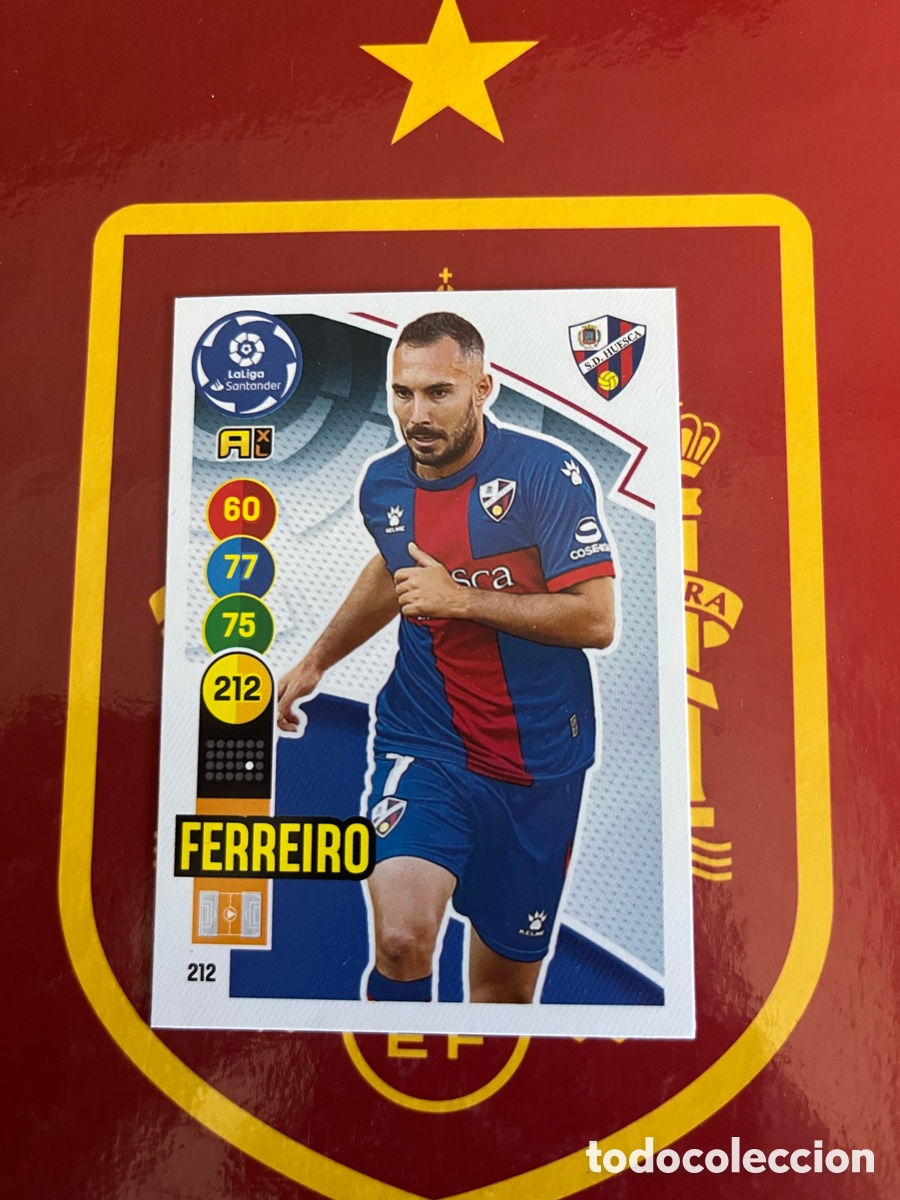 Cromos de Futebol: 212 FERREIRO ADRENALYN 2020 2021 20 21 HUESCA