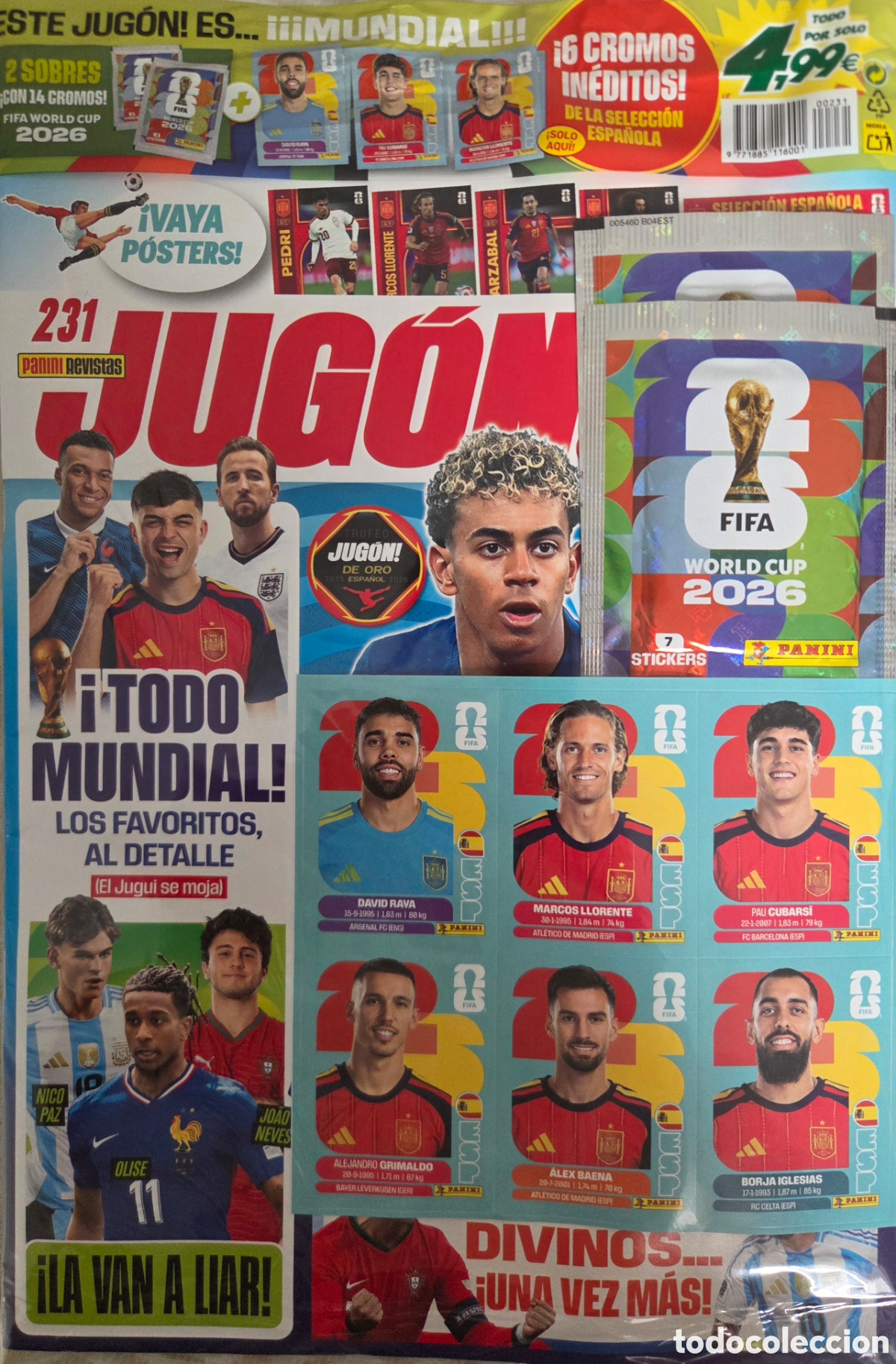 Cromos de Futebol: Revista jugon n. 231