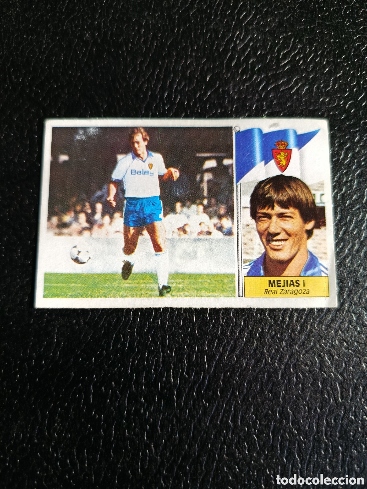 Cromos de Futebol: ED. ESTE 1986 87 (86-87) ULTIMO FICHAJE N&ordm; 39 MEJIAS I - REAL ZARAGOZA ( DESPEGADO ) VERSION 1