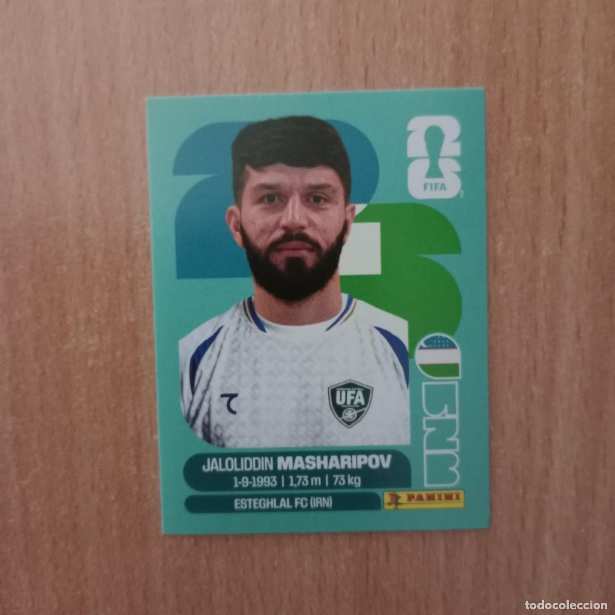 Cromos de Futebol: JALOLIDDIN MASHARIPOV ,UZBEKIST&Aacute;N,STICKER CROMO N&ordm; UZB 18 , FIFA WORLD CUP 2026 - PANINI - A&Ntilde;O 2026.