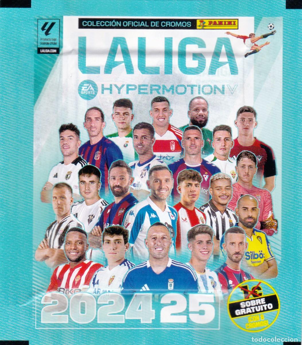 Figurine di Calcio: SOBRE LALIGA HYPERMOTION 2024-25 DE PANINI (NUEVO SIN ABRIR)