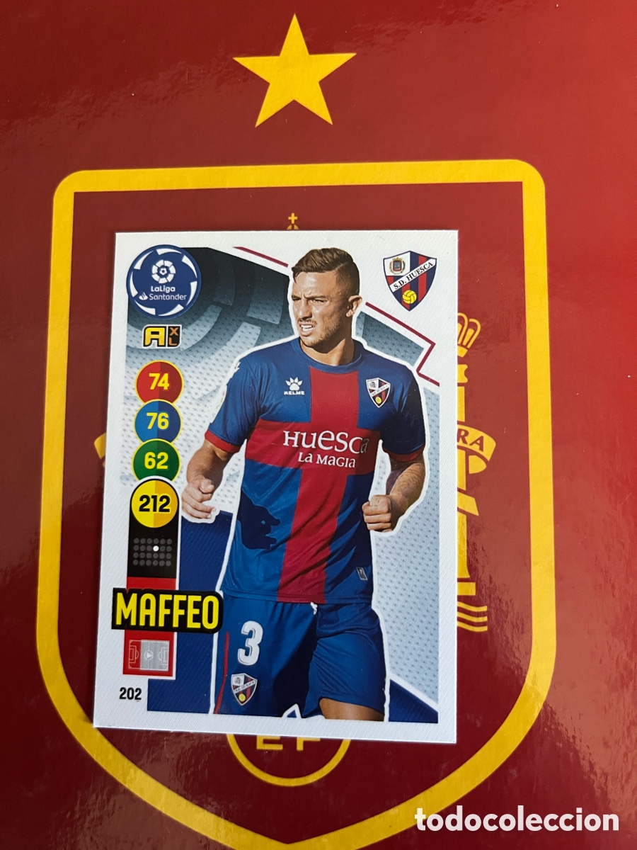 Cromos de f&uacute;tbol: 202 MAFFEO ADRENALYN 2020 2021 20 21 HUESCA