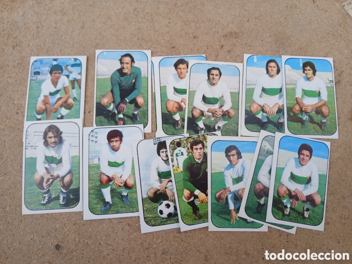Cromos de f&uacute;tbol: LOTE, 15 CROMOS DE FUTBOL ED. ESTE LIGA 76 / 77 1976 1977.