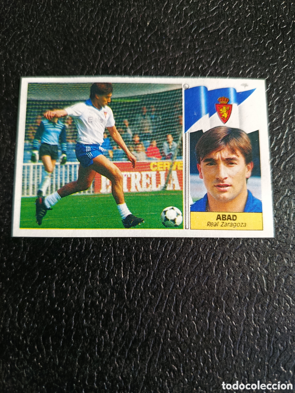 Cromos de f&uacute;tbol: LIGA ESTE 1986 1987 86 87 EDICIONES ESTE COLOCA ABAD ZARAGOZA DESPEGADO
