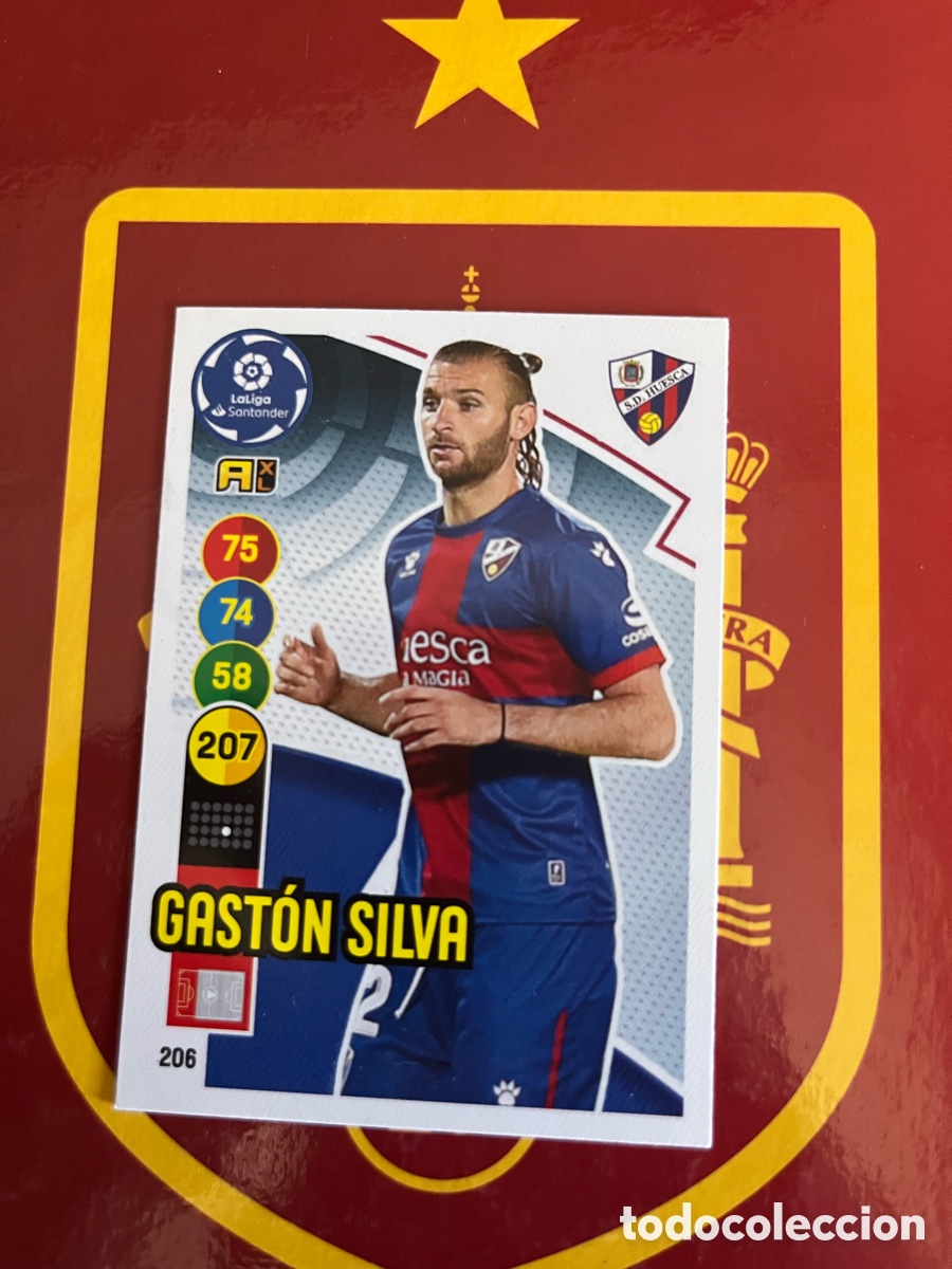 Cromos de Futebol: 206 GAST&Oacute;N SILVA ADRENALYN 2020 2021 20 21 HUESCA