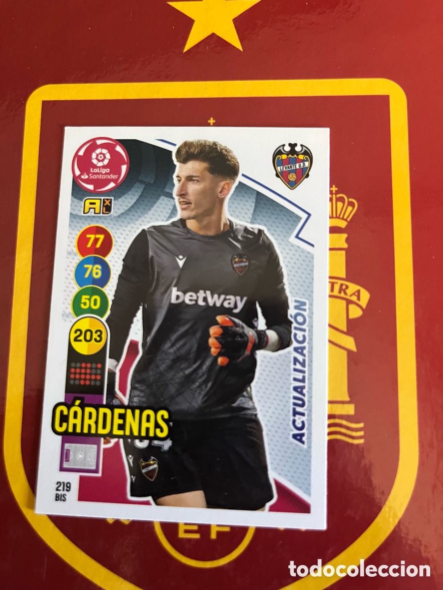 Figurine di Calcio: 219 BIS C&Aacute;RDENAS ACTUALIZACI&Oacute;N ADRENALYN 2020 2021 20 21 LEVANTE