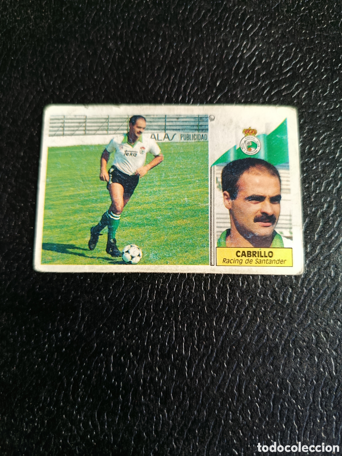 Figurine di Calcio: CABRILLO COLOCA RACING EDICIONES ESTE LIGA FUTBOL 1986-1987 86-87 DESPEGADO