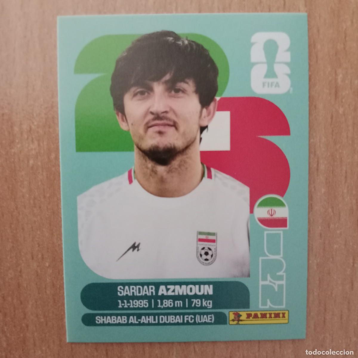 Cromos de f&uacute;tbol: SARDAR AZMOUN , IR&Aacute;N , STICKER CROMO N&ordm; IRN 17 , FIFA WORLD CUP 2026 - PANINI - A&Ntilde;O 2026.
