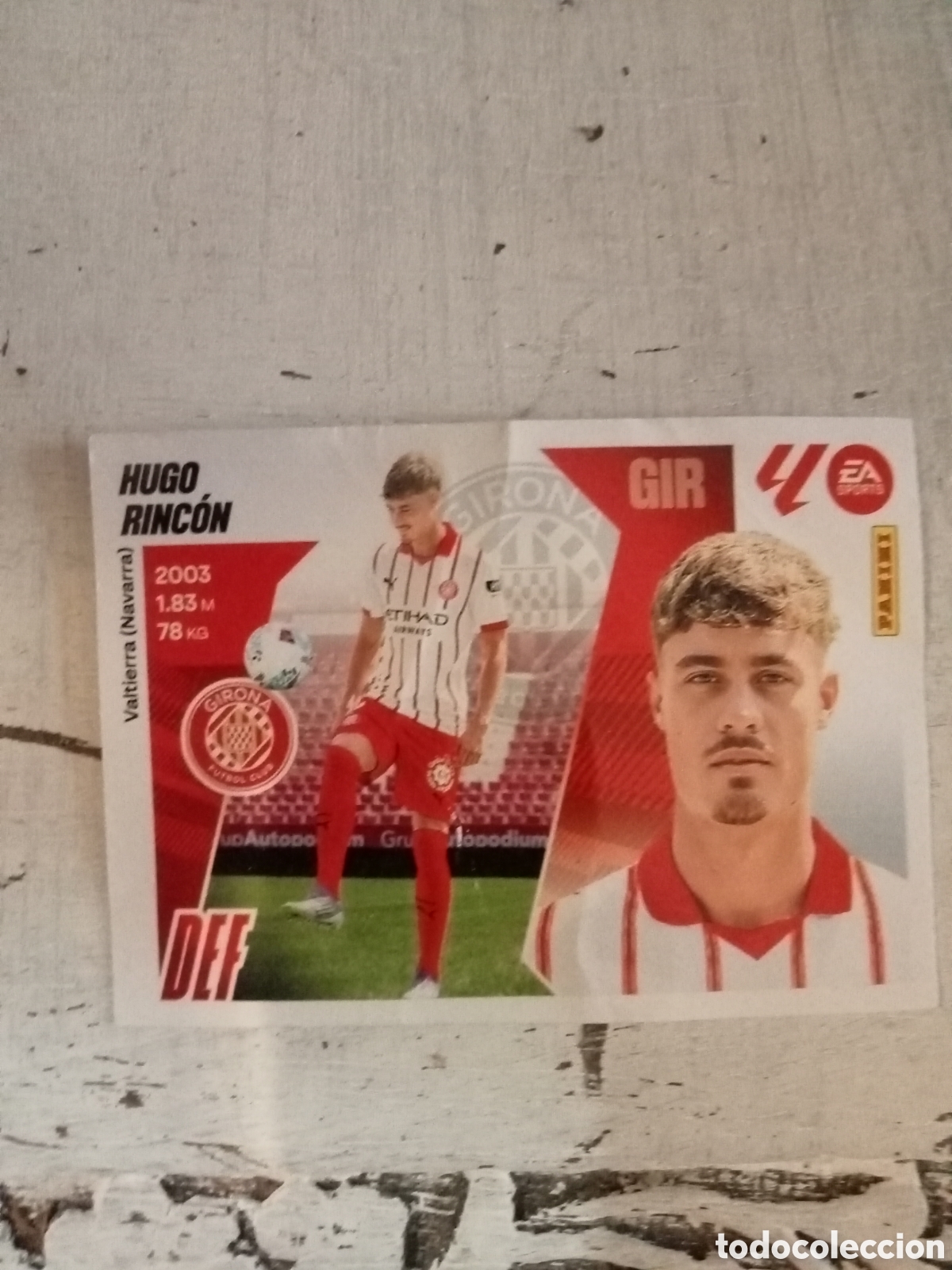 Cromos de f&uacute;tbol: Cromo Liga 2025-26 Hugo Rinc&oacute;n 13Colecciones ESTE